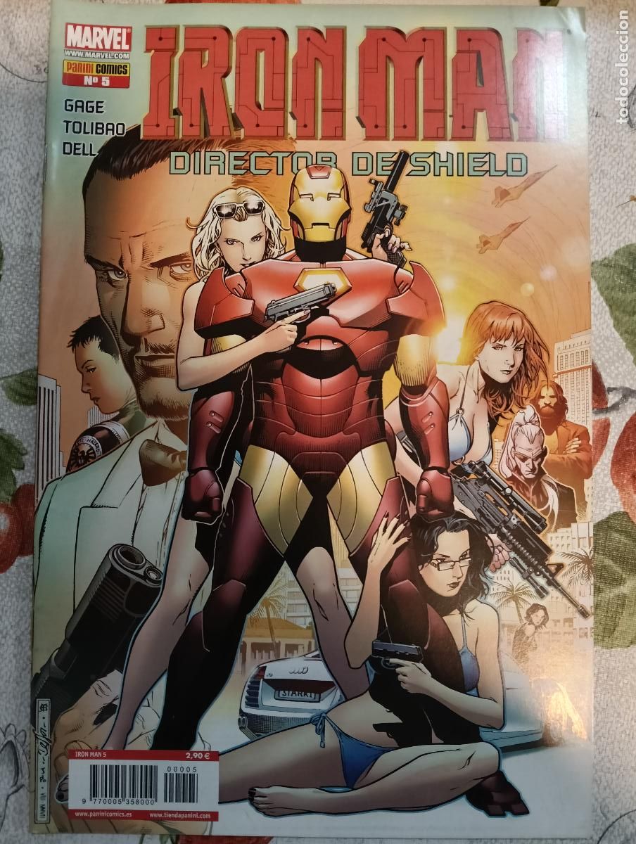C&oacute;mics: IRON MAN N&ordm; 5 DIRECTOR DE SHIELD PANINI - Foto 1