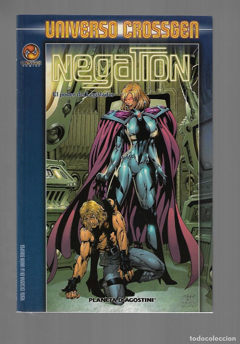 C&oacute;mics: Planeta. Universo crossgen. Negation. El poder del legislador.