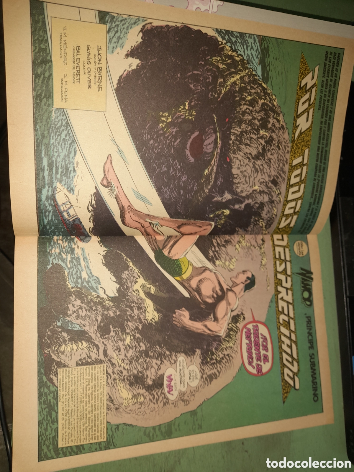 C&oacute;mics: Namor John Byrne , n&uacute;mero 4 a&ntilde;o 1990 - Foto 5