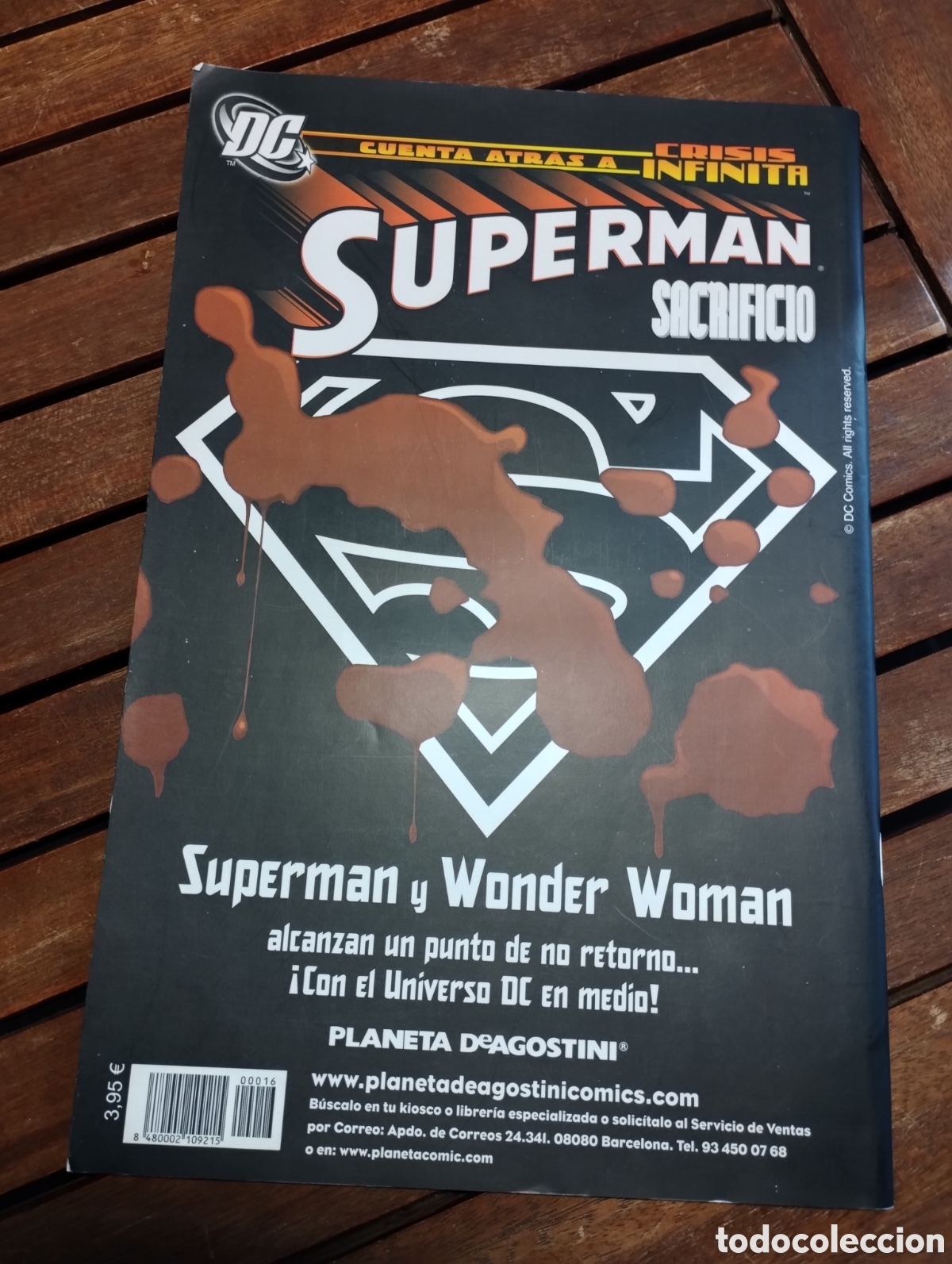 C&oacute;mics: COMIC SUPERMAN BATMA NRO 16 PLANETA DE AGOSTINI - Foto 2