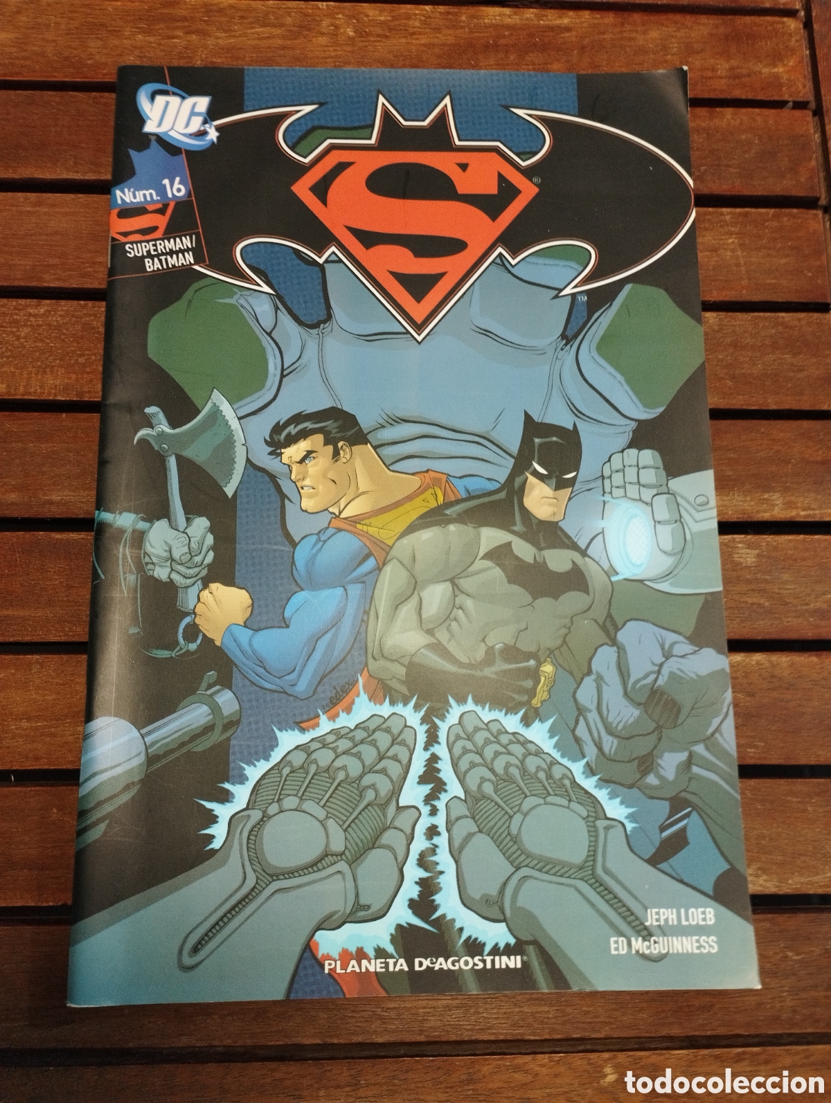 C&oacute;mics: COMIC SUPERMAN BATMA NRO 16 PLANETA DE AGOSTINI - Foto 1