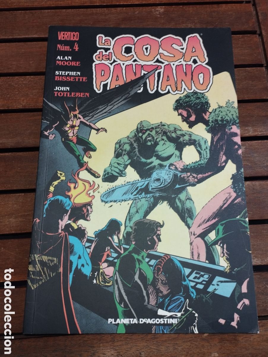 C&oacute;mics: COMIC LA COSA DEL PANTANO NRO 4 PLANETA DE AGOSTINI - Foto 1