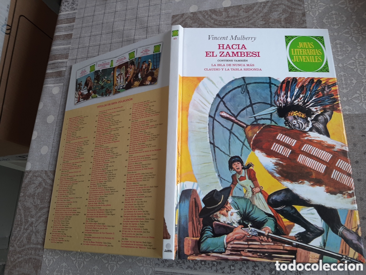 Fumetti: Joyas Literarias Juveniles, coleccionable Editorial Planeta n&deg; 43, Hacia el Zambesi