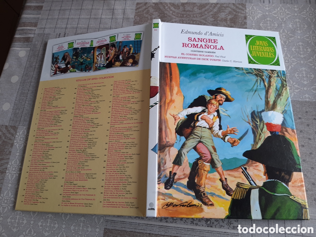 Fumetti: Joyas Literarias Juveniles, coleccionable Editorial Planeta n&deg; 51 Sangre Roma&ntilde;ola