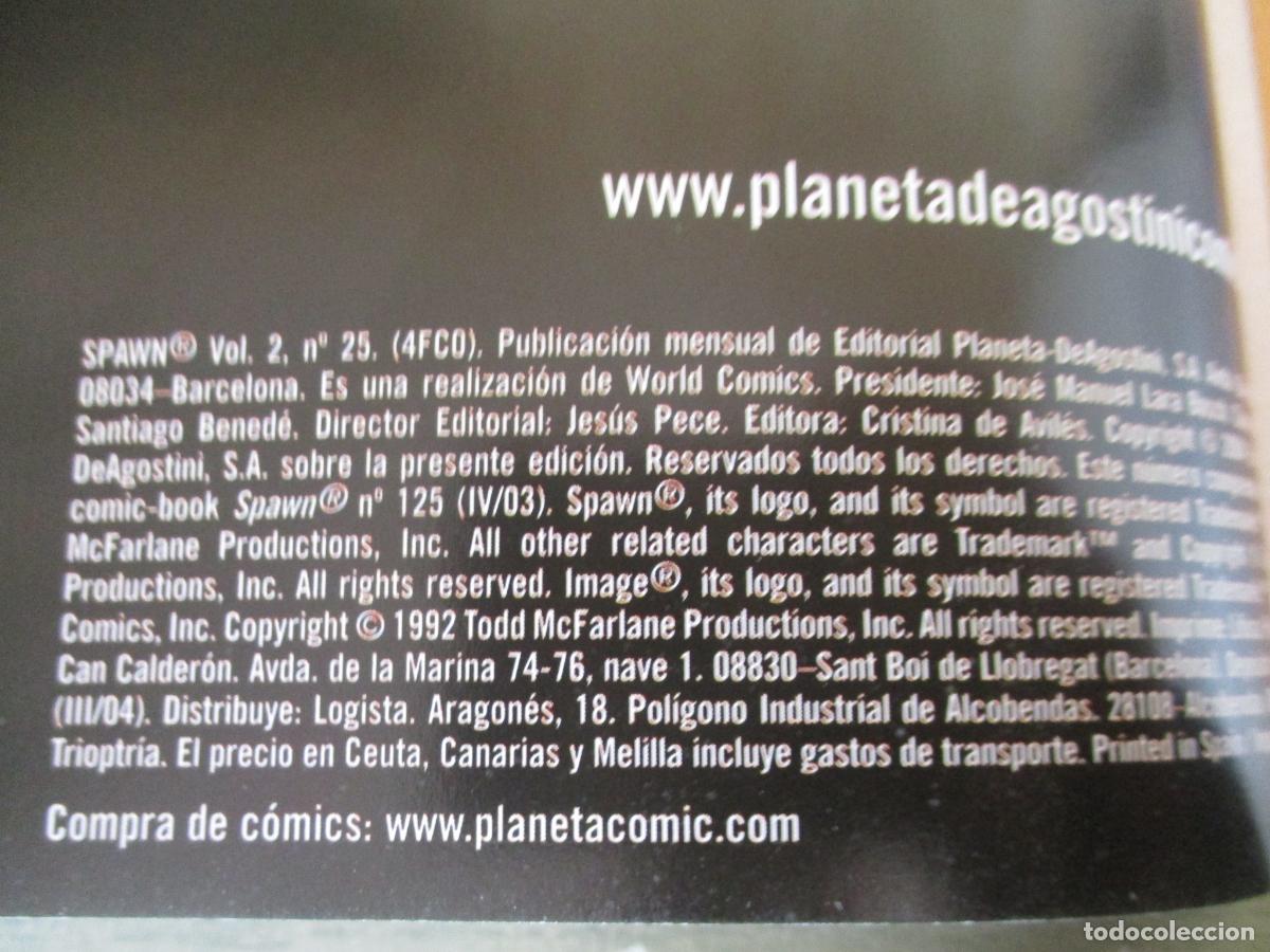 C&oacute;mics: IMAGE- SPAWN- VOL., 2- N&ordm;. 25- PLANETA - Foto 2