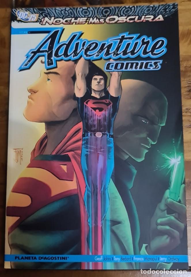 C&oacute;mics: ADVENTURE COMICS LA NOCHE M&Aacute;S OSCURA. PLANETA - Foto 1