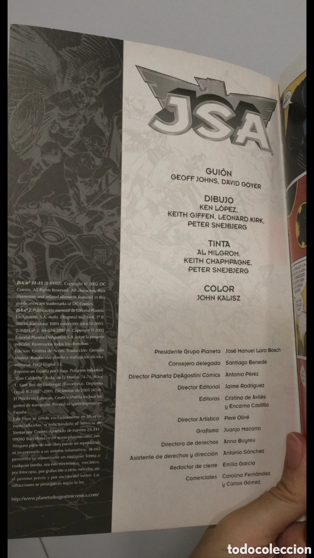 C&oacute;mics: JSA N&uacute;mero 2 Planeta DeAgostini - Foto 4
