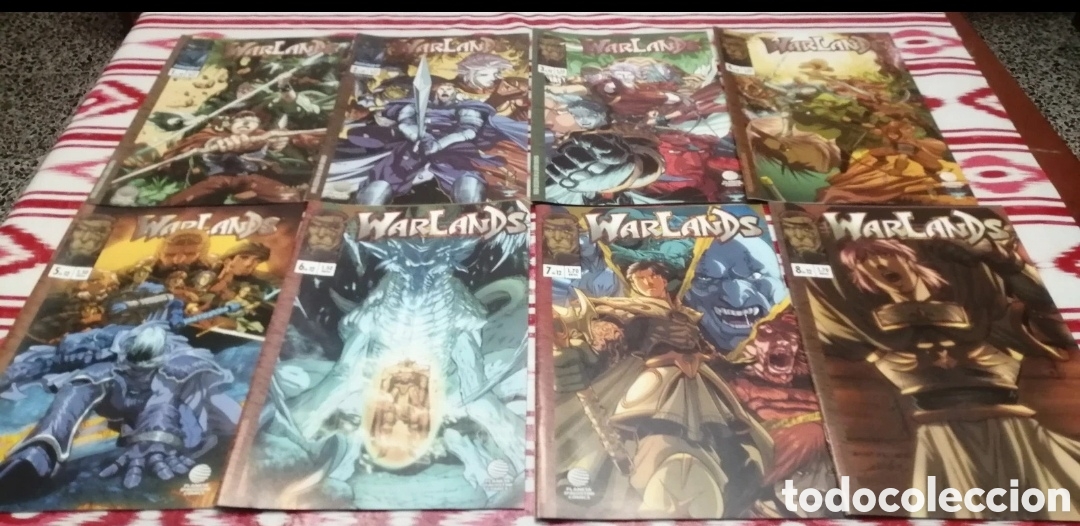 Comics: Warlands Pack con los 8 primeros n&uacute;meros Planeta DeAgostini