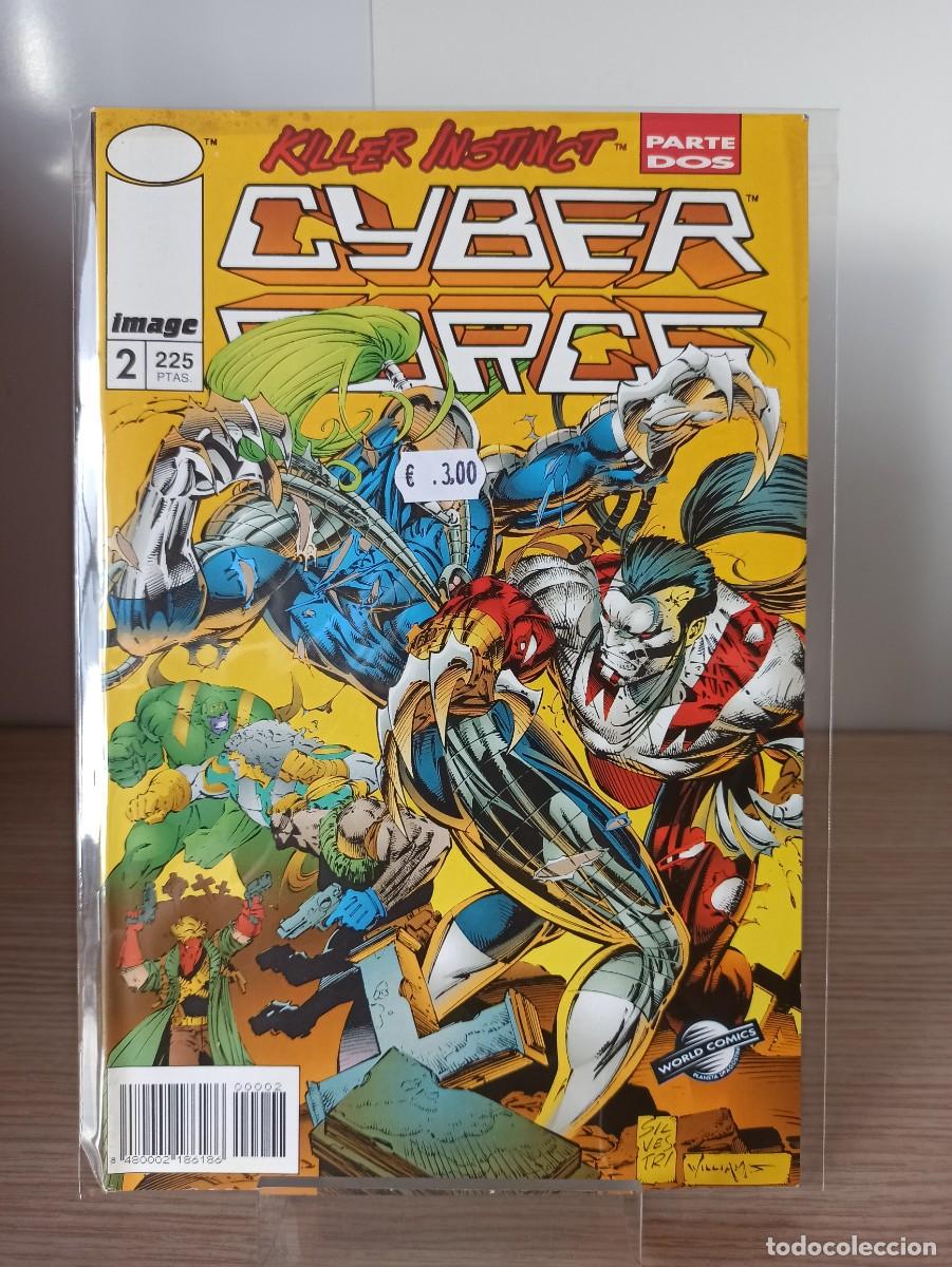 Comics: CYBER FORCE (Ed. Planeta DeAgostini) N&ordm; 2