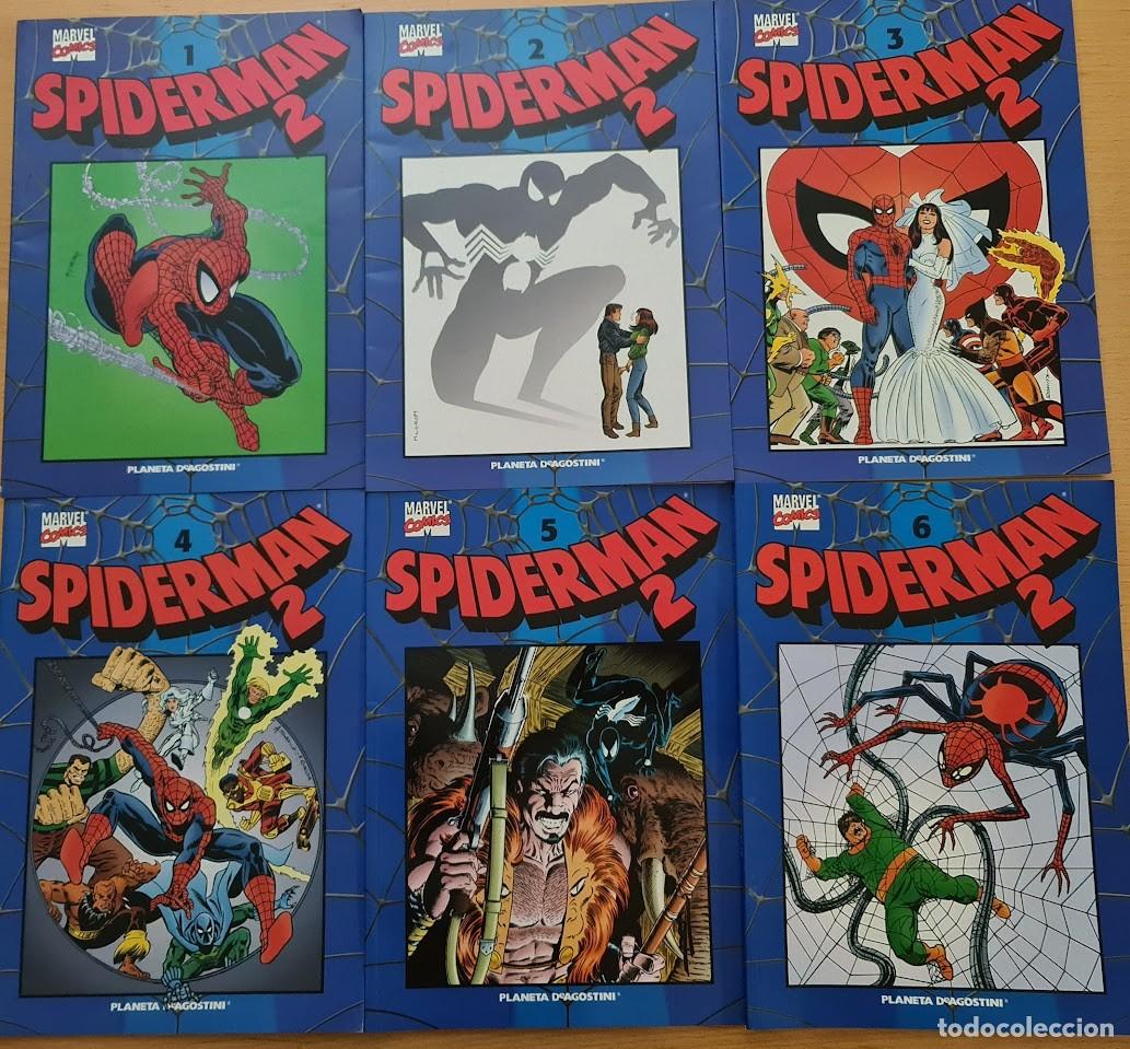C&oacute;mics: COLECCIONABLE SPIDERMAN 2 (AZUL) 1 A 6. PLANETA - Foto 1