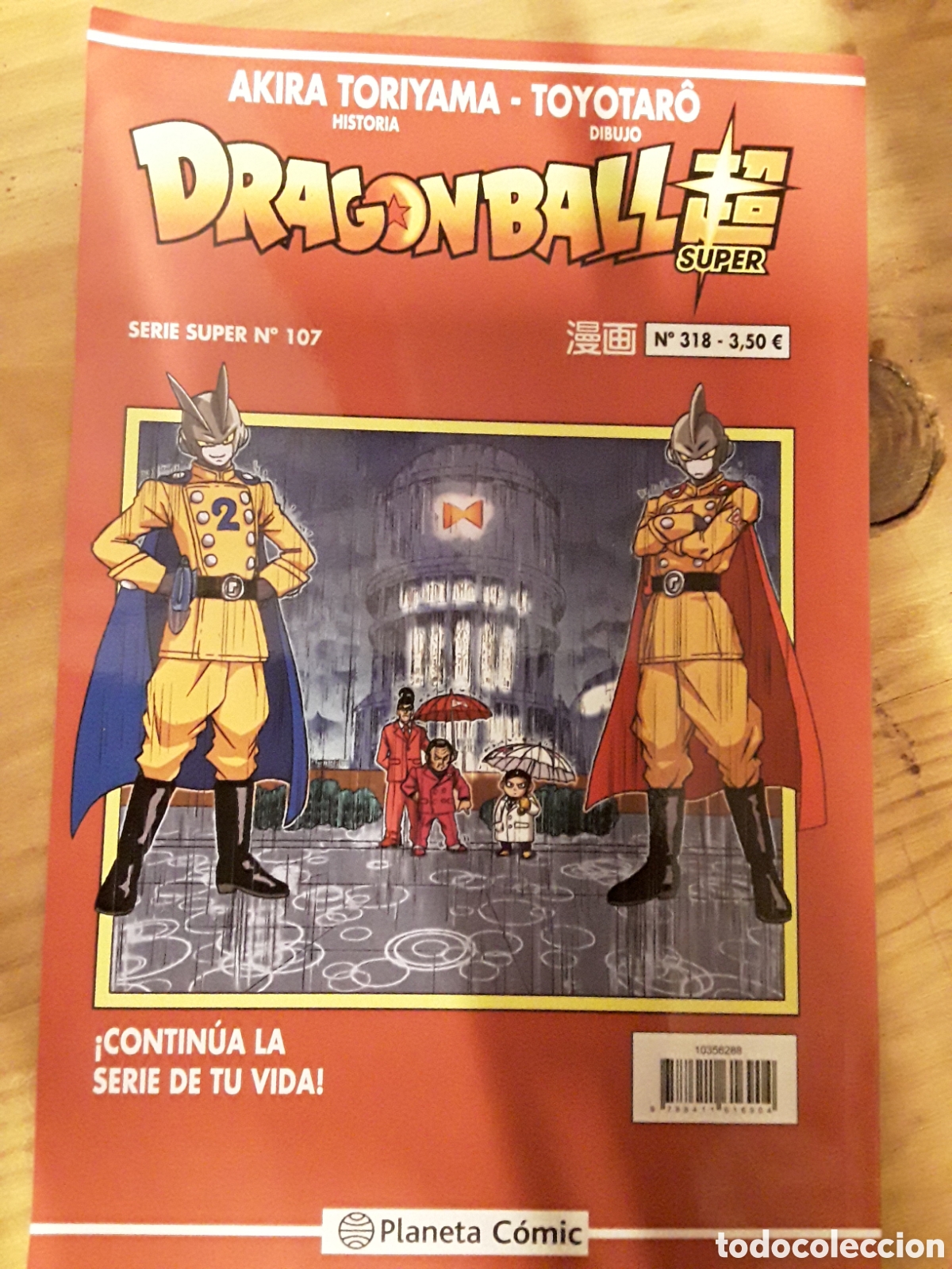 Comics: Dragon Ball S&uacute;per 107 Serie Roja 318 - Planeta / Manga