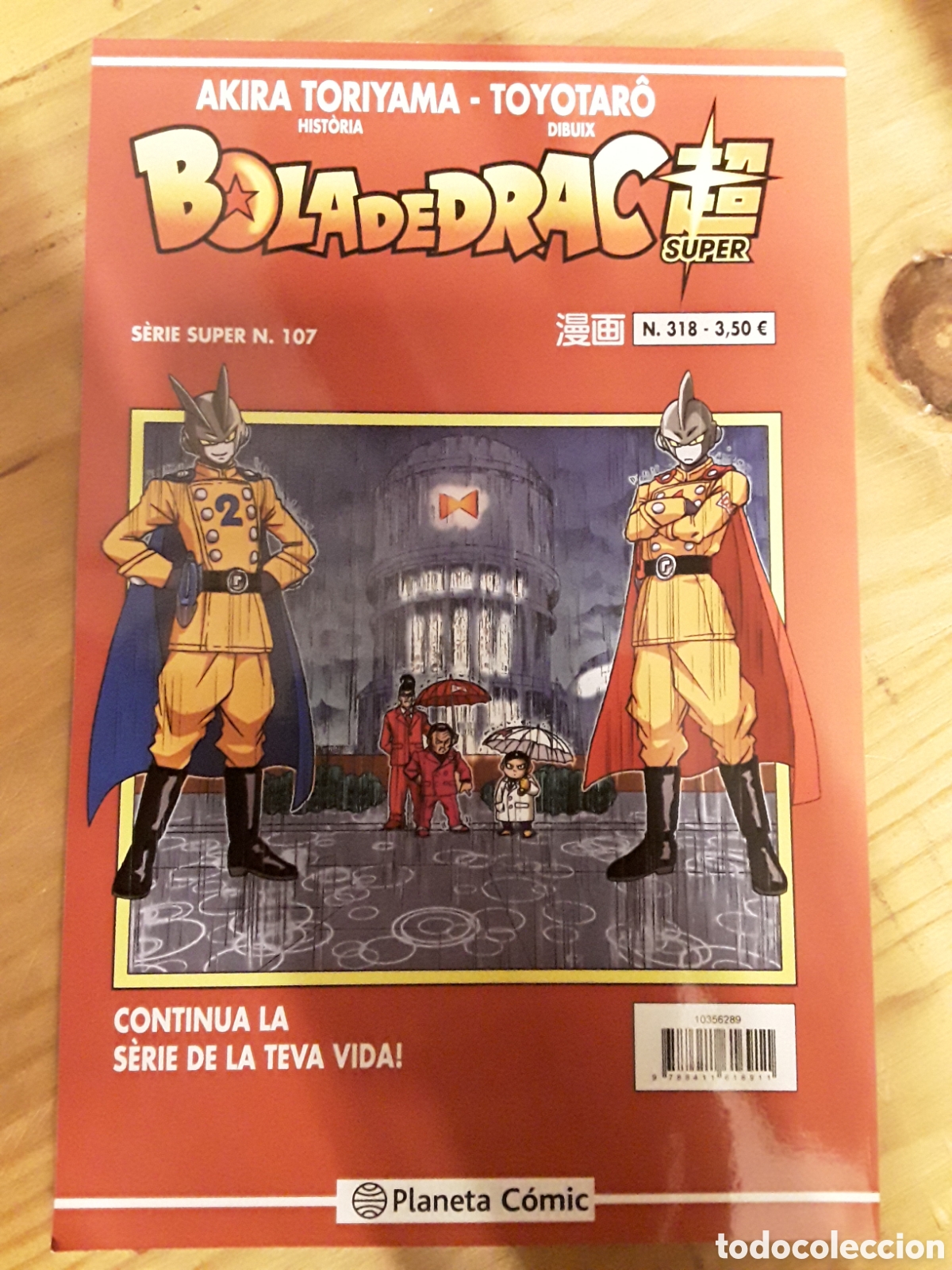 Comics: Bola de Drac Super 107 S&egrave;rie Vermella 318 (Catal&agrave;) - Planeta / Manga