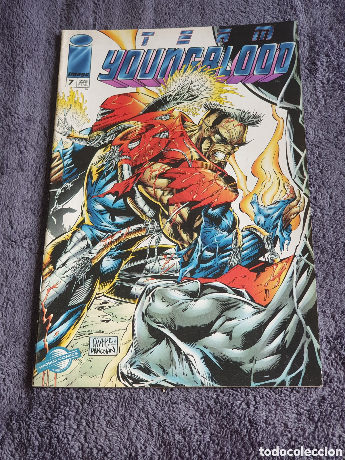 C&oacute;mics: CO-1. Team Youngblood, Image, World Comics - N&deg;.7. - Foto 1