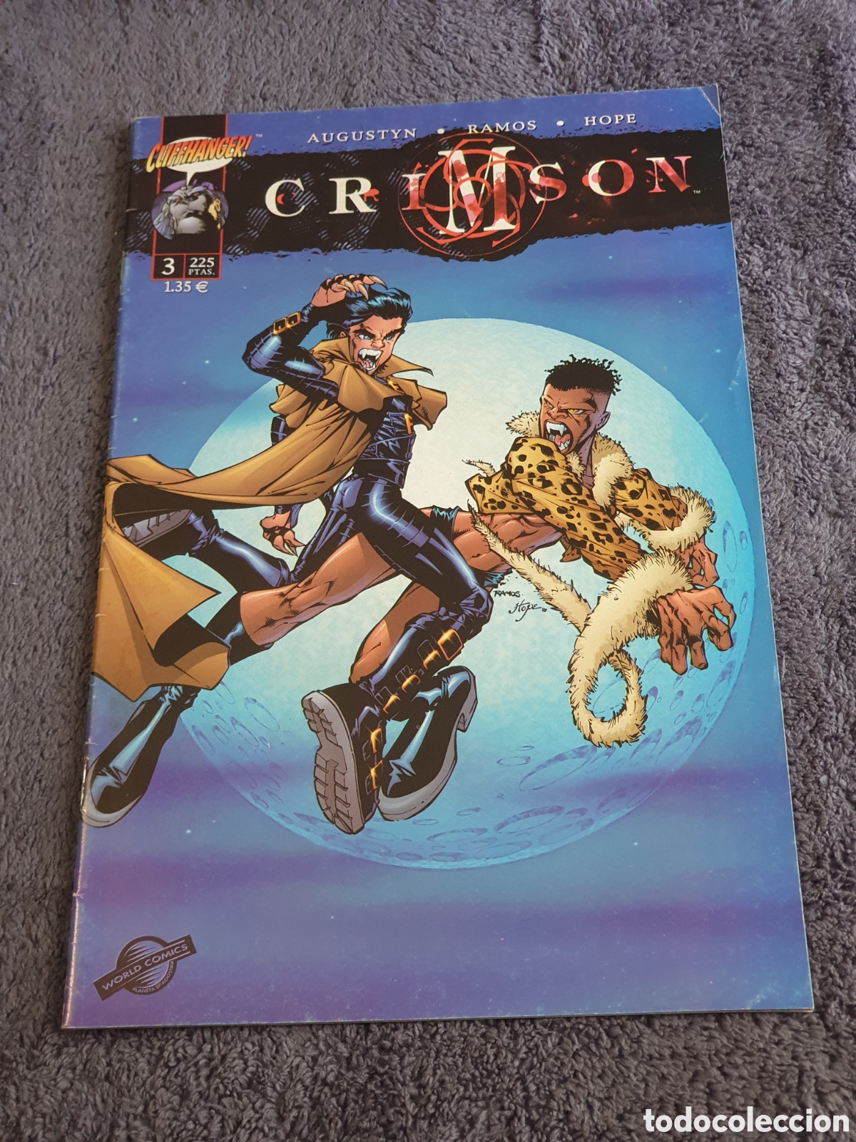 C&oacute;mics: CO,1. Crimson - Pago En Sangre, World Comics, N&deg;.3. - Foto 1