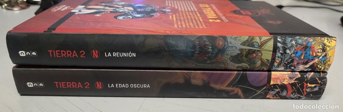 C&oacute;mics: TIERRA 2 N&ordm; 1 y 2 COMPLETA - LA EDAD OSCURA - LA REUNION / DC - ECC - Foto 2