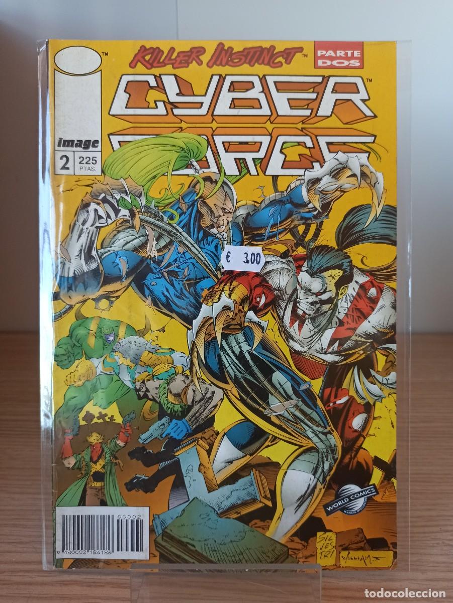 C&oacute;mics: CYBER FORCE - KILLER INSTINCT (Ed. Planeta DeAgostini) N&ordm; 2