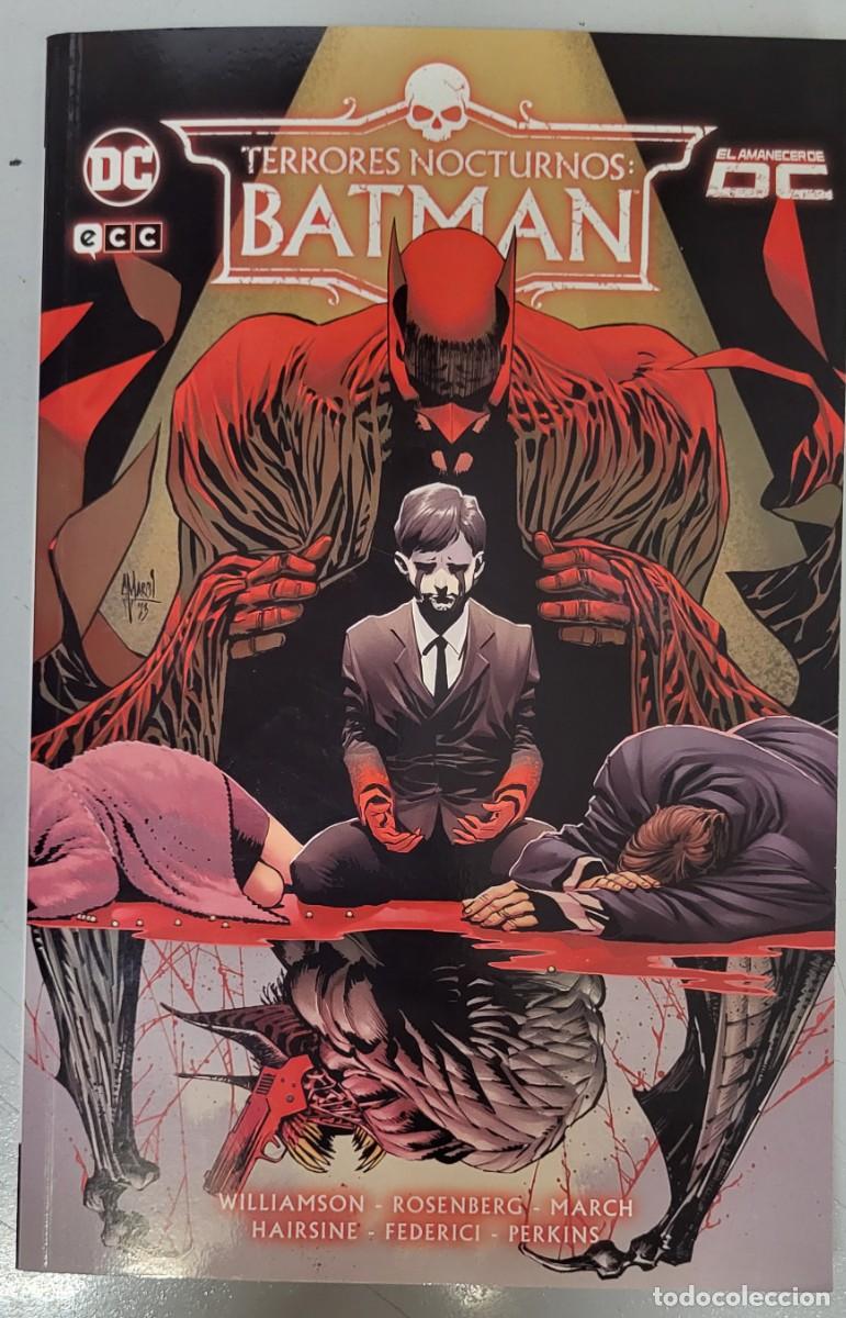 C&oacute;mics: TERRORES NOCTURNOS BATMAN - JOHSUA WILLIAMSON / DC - ECC - Foto 1