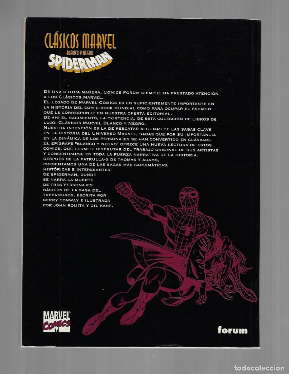 C&oacute;mics: Planeta. Cl&aacute;sicos marvel blanco y negro. 2. Spiderman. - Foto 2