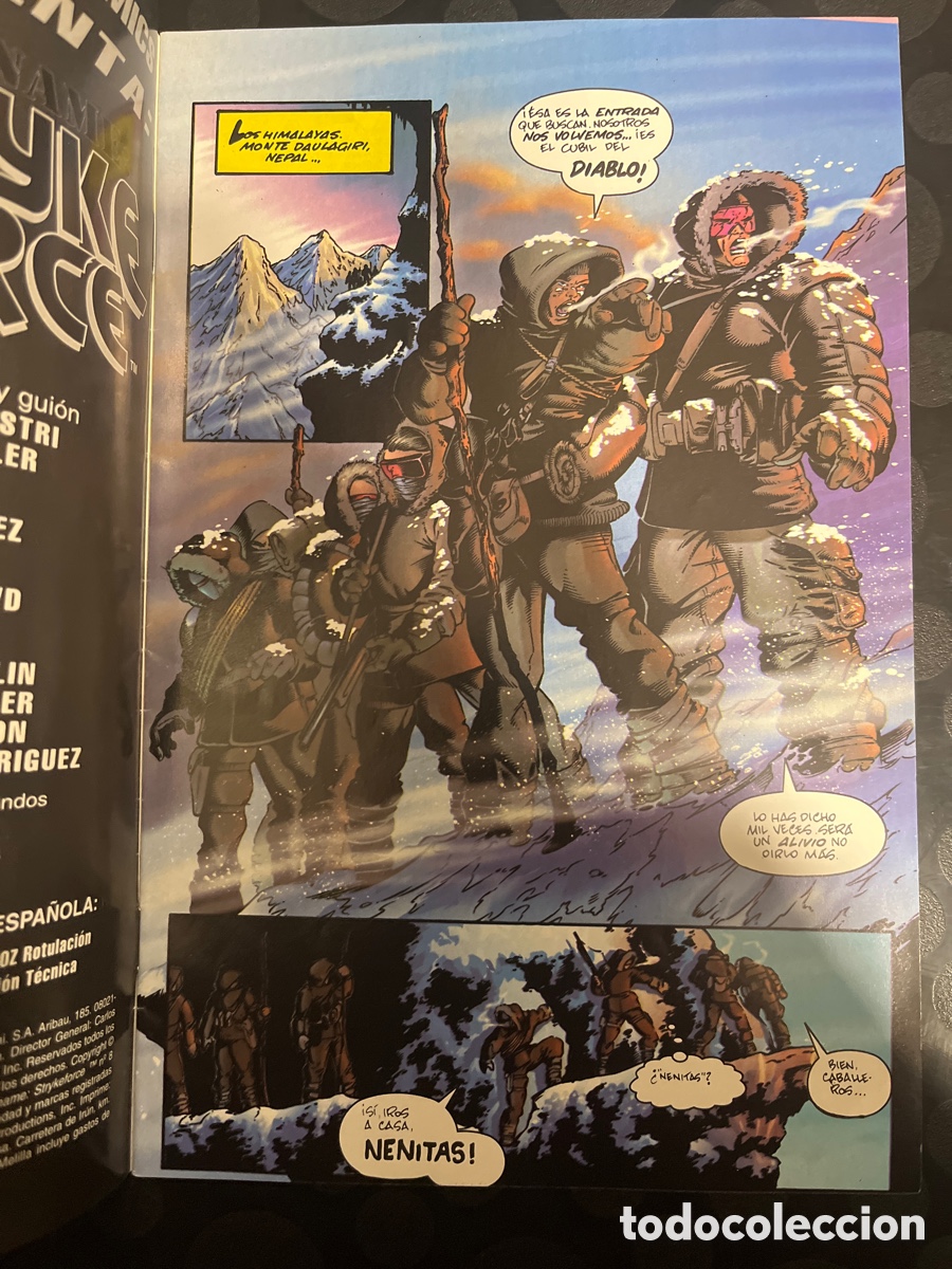 C&oacute;mics: CODENAME : STRYKE FORCE N.8 MISI&Oacute;N HIMALAYA IMAGE WORLD C&Oacute;MICS ( 1995 ) - Foto 3
