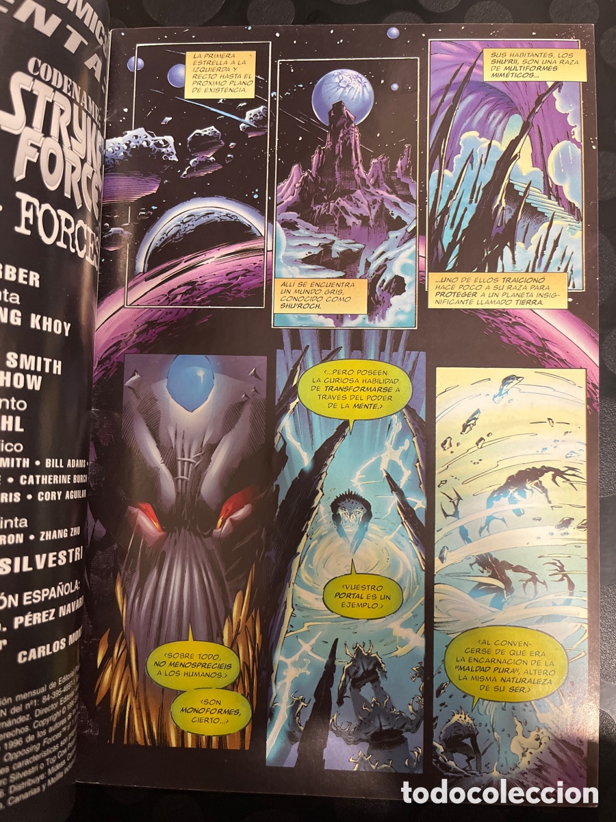 C&oacute;mics: OPPOSING FORCES N.1 CYBER FORC&Eacute; & CODE NAME : STRYKE FORCE IMAGE TOP COW ( 1996 ) - Foto 3