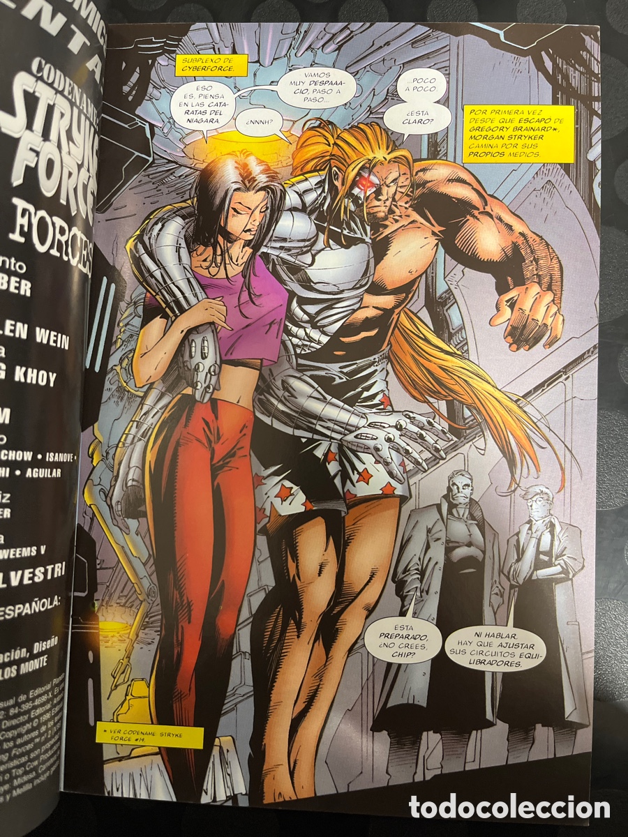 C&oacute;mics: OPPOSING FORCES N.2 CYBER FORCE & CODE NAME : STRYKE FORCE IMAGE TOP COW ( 1996 ) - Foto 3