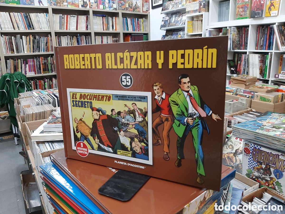 Comics: Roberto Alc&aacute;zar y Pedr&iacute;n , Planeta n&deg; 55