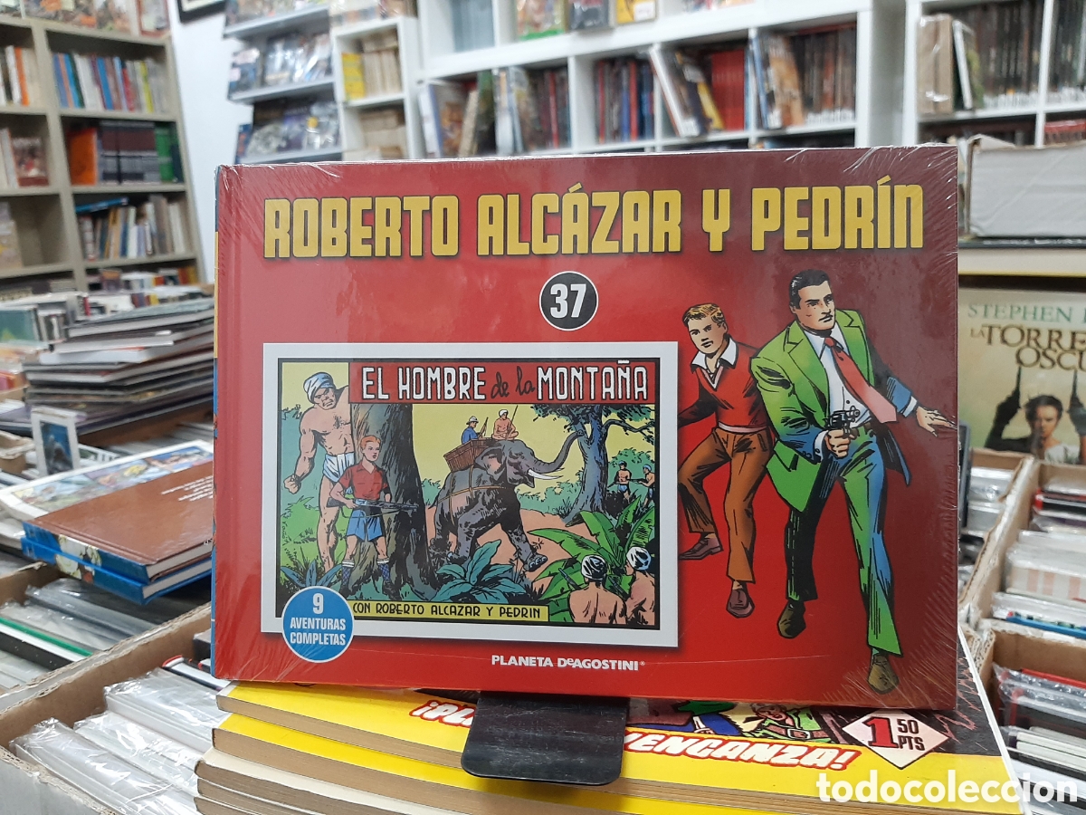 Comics: Roberto Alc&aacute;zar y Pedr&iacute;n SIN ABRIR , Planeta n&deg; 37