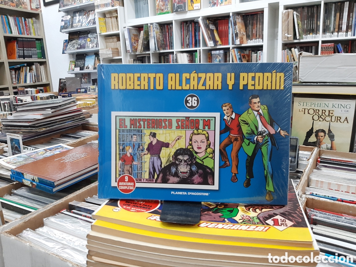 Comics: Roberto Alc&aacute;zar y Pedr&iacute;n SIN ABRIR , Planeta n&deg; 36