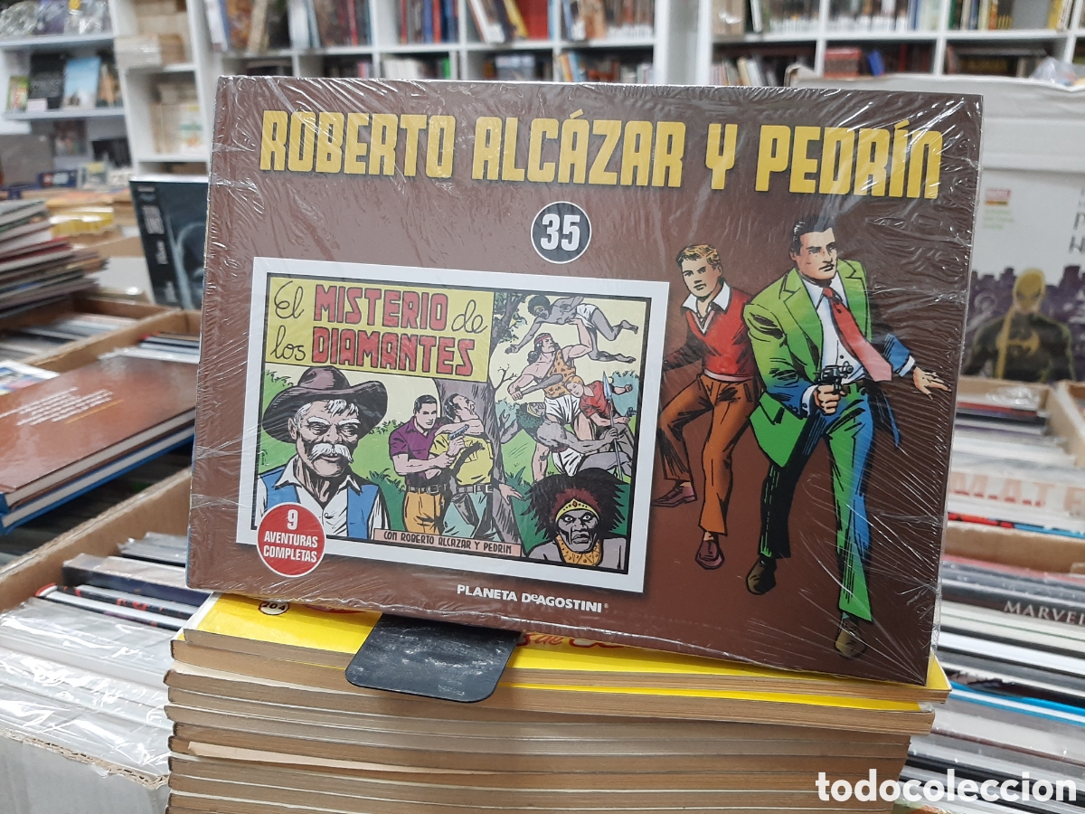 Comics: Roberto Alc&aacute;zar y Pedr&iacute;n SIN ABRIR , Planeta n&deg; 35
