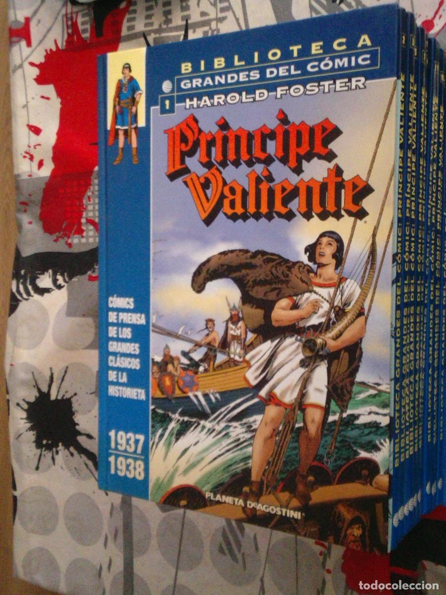 Comics: PRINCIPE VALIENTE / BIBLIOTECA GRANDES DEL COMIC - COMPLETA - PLANETA - MUY BUEN ESTADO - CJ 166(2)