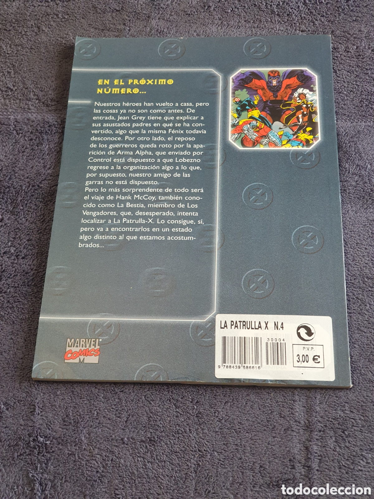 C&oacute;mics: L10. X-Men, Patrulla X, N.&deg;4, Marvel Comics. - Foto 2