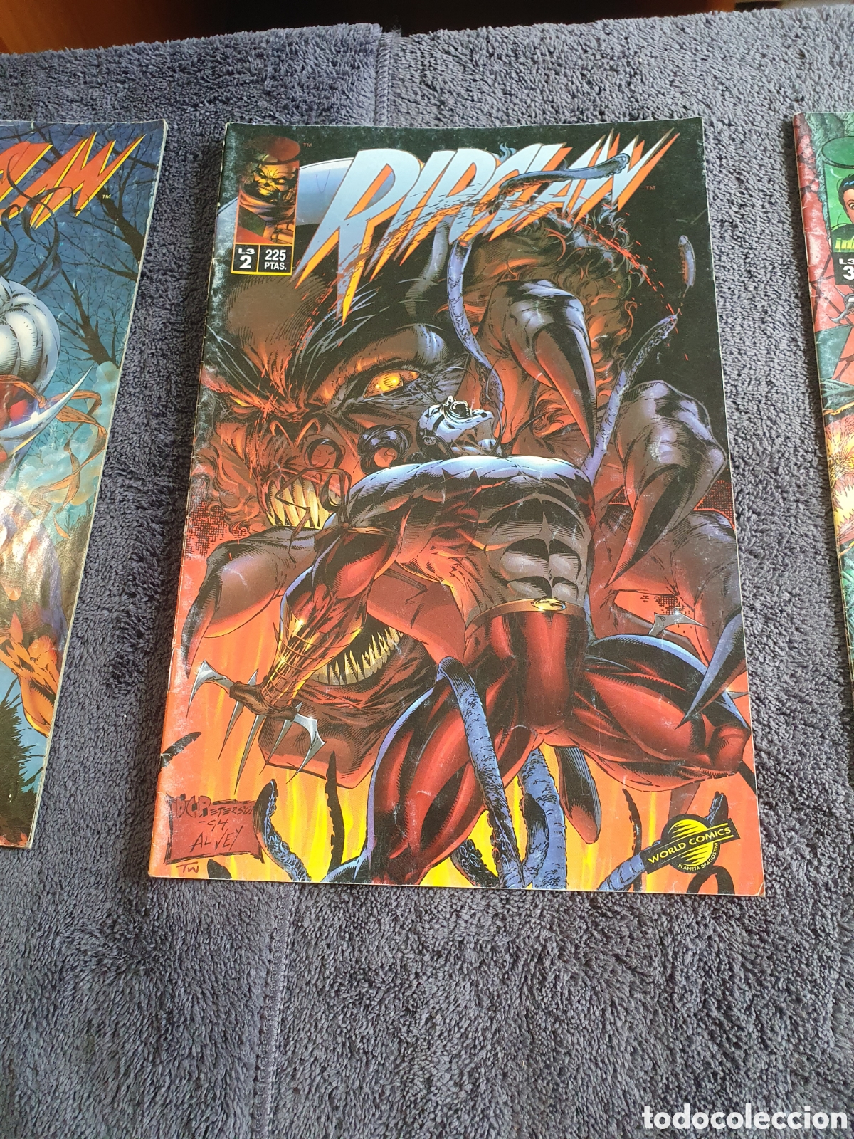 C&oacute;mics: L10. Ripclaw, Completa 3 N&uacute;meros - Image World Comics, 1996, Editorial Planeta. - Foto 3
