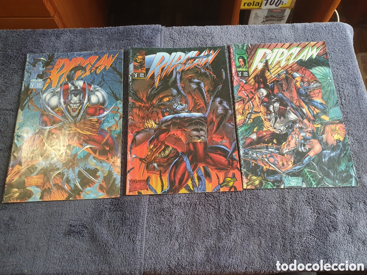 C&oacute;mics: L10. Ripclaw, Completa 3 N&uacute;meros - Image World Comics, 1996, Editorial Planeta. - Foto 1