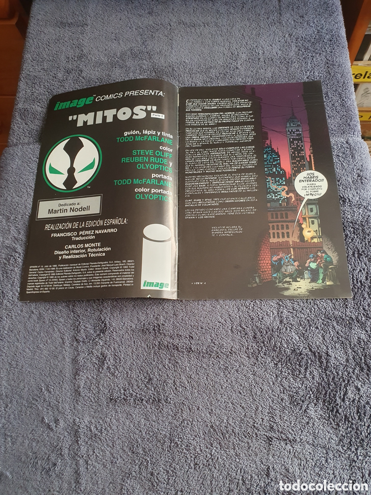 C&oacute;mics: L12. Spawn - Mitos Parte 2 - Image, N&deg;.15, Julio De 1995. - Foto 2
