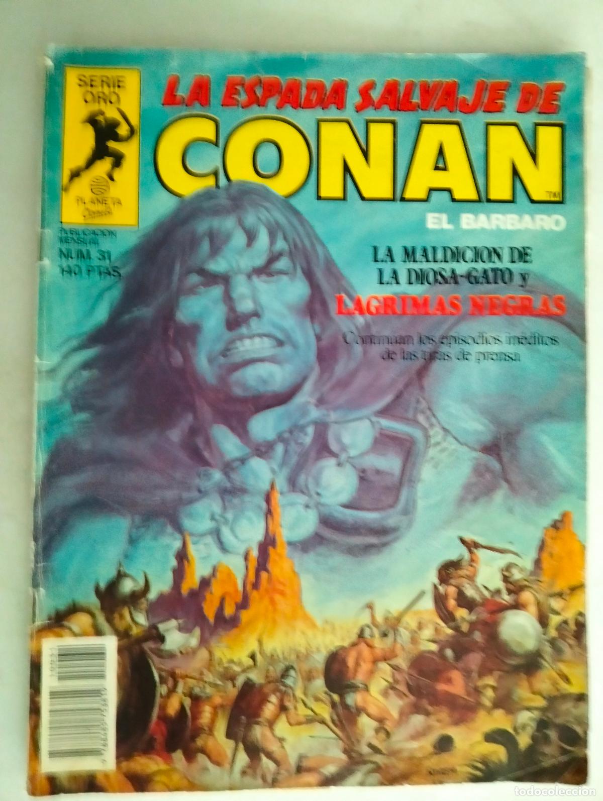 C&oacute;mics: LA ESPADA SALVAJE DE CONAN EL BARBARO, N&ordm; 31 - Foto 1