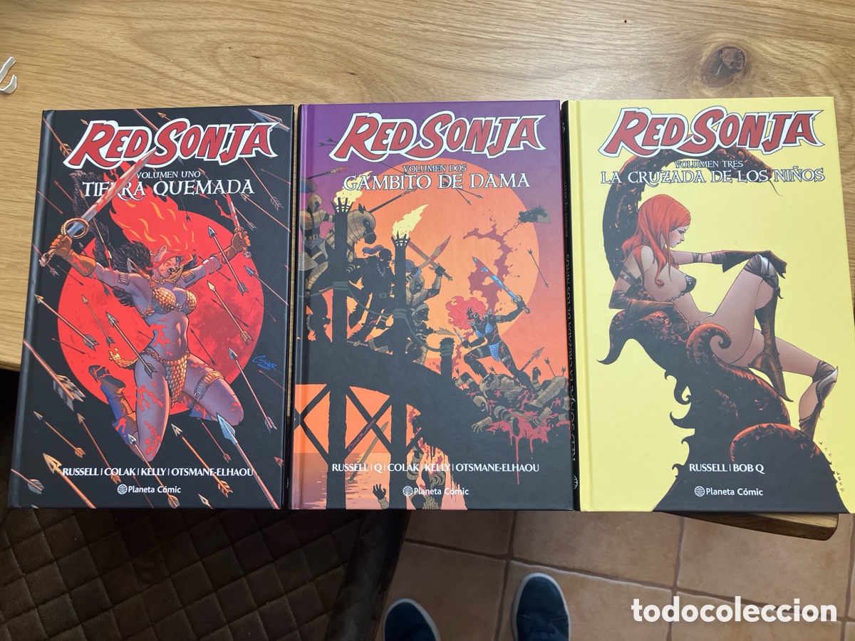C&oacute;mics: RED SONJA - 3 TOMOS - COMPLETA - PLANETA C&Oacute;MIC - Foto 1