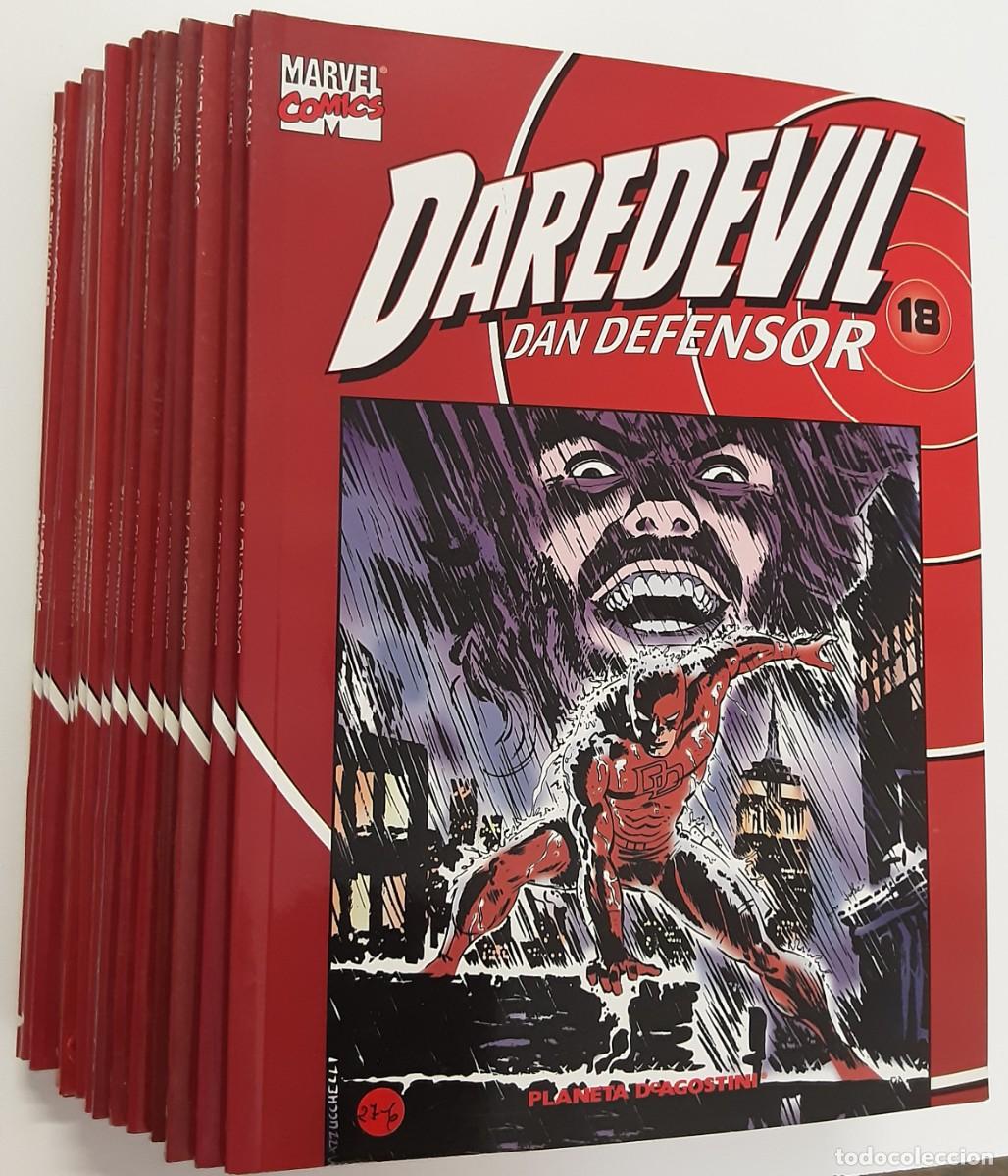 C&oacute;mics: Lote Marvel comics daredevil Dan defensor planeta deagostini 16 numeros - Foto 1