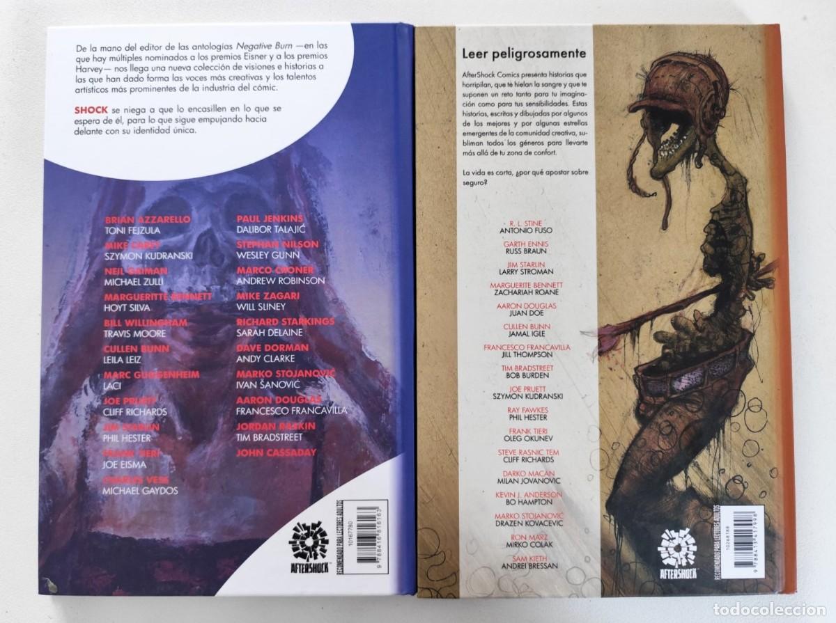 C&oacute;mics: SHOCK ANTHOLOGY COMPLETA 2 TOMOS ~ AFTERSHOCK/PLANETA (2024) - Foto 2