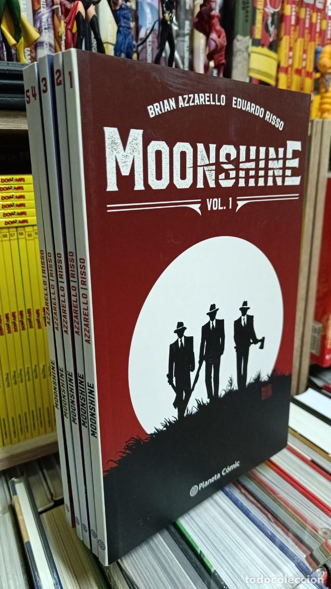 C&oacute;mics: MOONSHINE 1 A 5 (COMPLETA), DE BRIAN AZZARELLO Y EDUARDO RISSO (PLANETA) - Foto 1