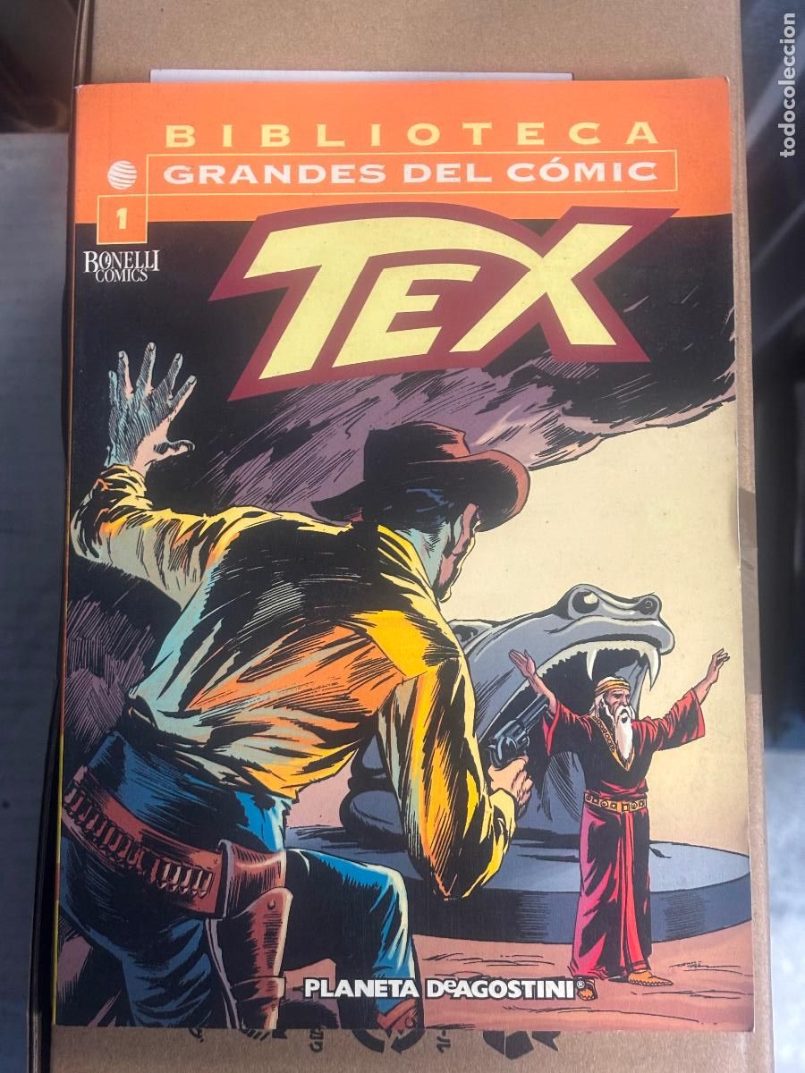C&oacute;mics: TEX # 1, BIBLIOTECA GRANDES DEL C&Oacute;MIC, PLANETA-DEAGOSTINI - Foto 1