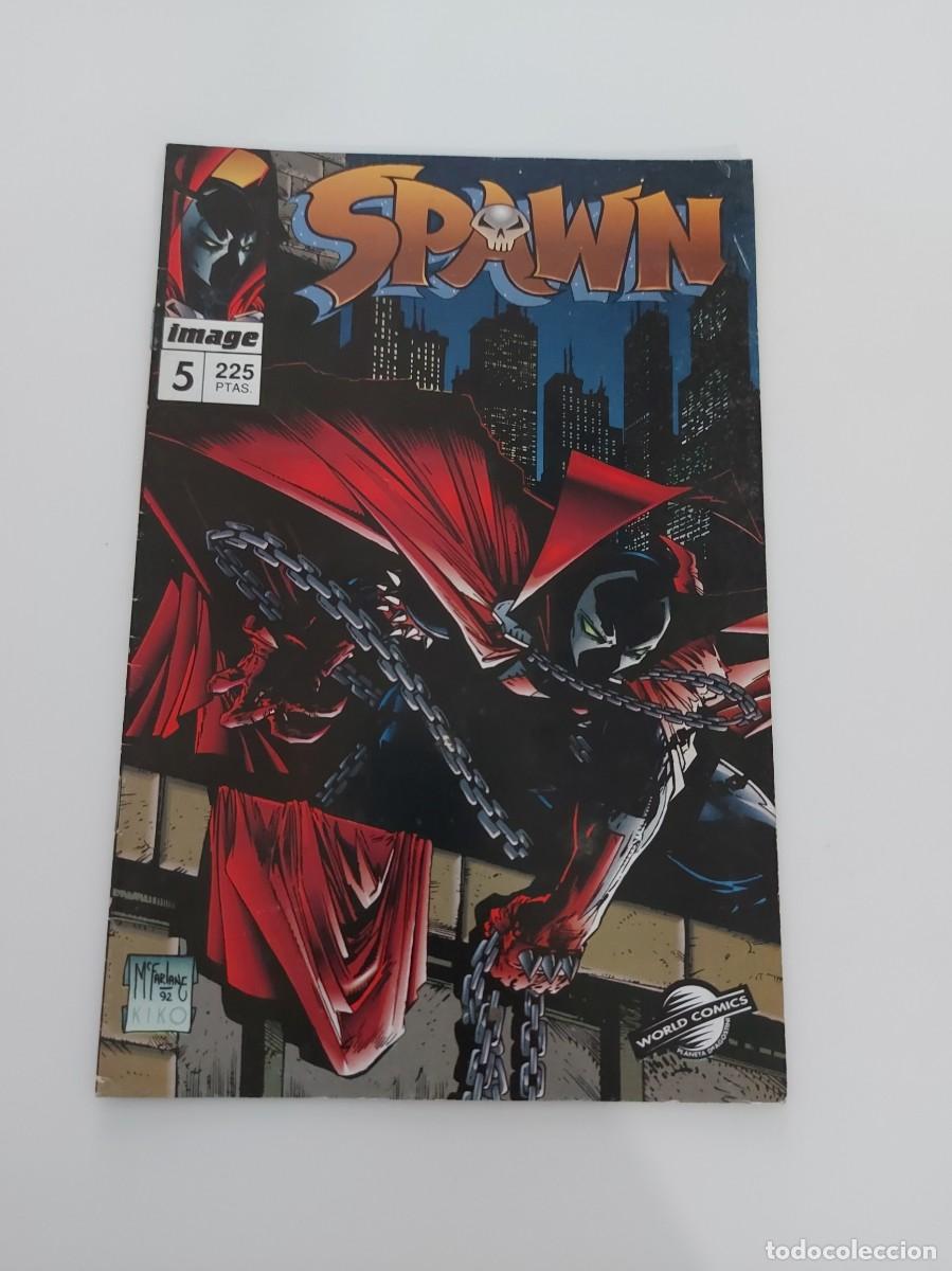 C&oacute;mics: SPAWN N.&ordm; 5 (DE 94). JUSTICIA. GRAPA. PLANETA. IMAGE. WORLD C&Oacute;MICS. 1994. - Foto 1
