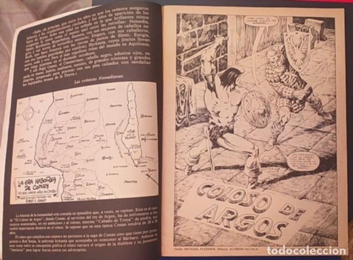 C&oacute;mics: COMIC LA ESPADA SALVAJE DE CONAN N&ordm; 14 SERIE ORO PLANETA COMIC 1982 - Foto 3