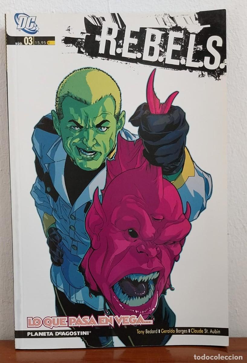 C&oacute;mics: R.E.B.E.L.S. NUM. 3 TOMO &Uacute;NICO PLANETA DEAGOSTINI - Foto 1