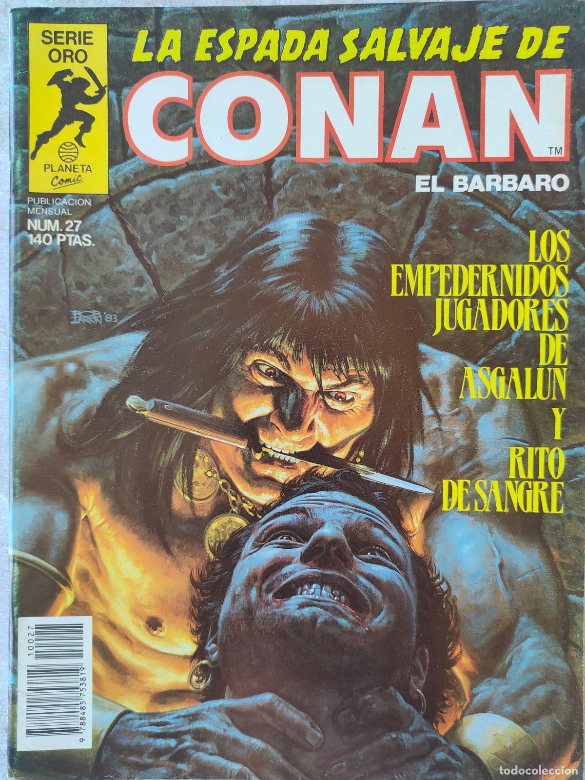 C&oacute;mics: LA ESPADA SALVAJE DE CONAN NUMERO 27 - Foto 1
