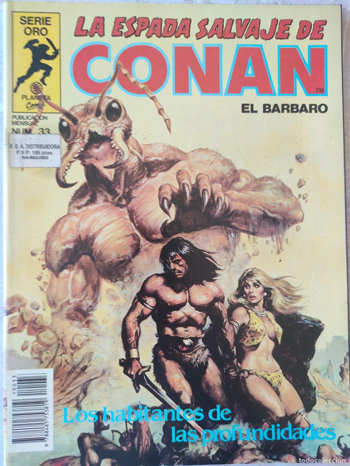 C&oacute;mics: LA ESPADA SALVAJE DE CONAN NUMERO 33 - Foto 1