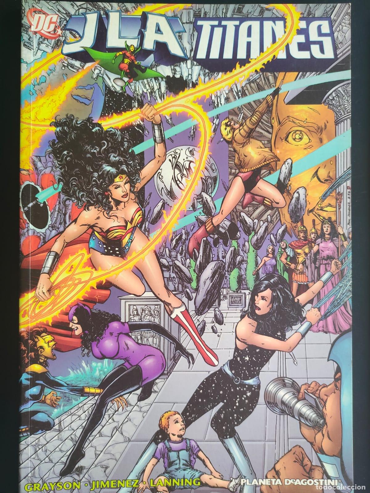 C&oacute;mics: JLA TITANES PLANETA BUEN ESTADO - Foto 1