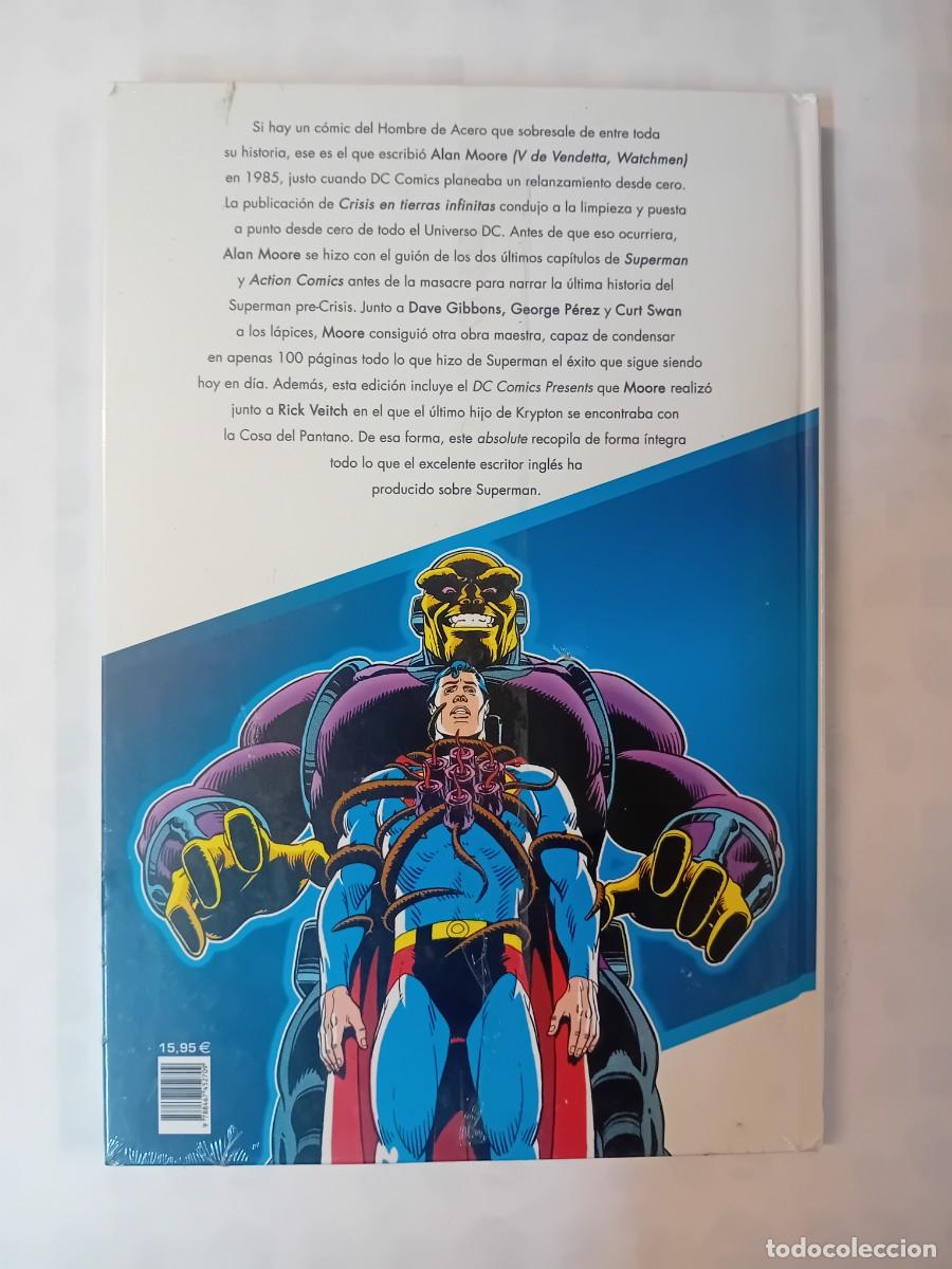 C&oacute;mics: SUPERMAN HISTORIAS DE ALAN MOORE EDICION ABSOLUTE, RETRACTILADO. - Foto 2