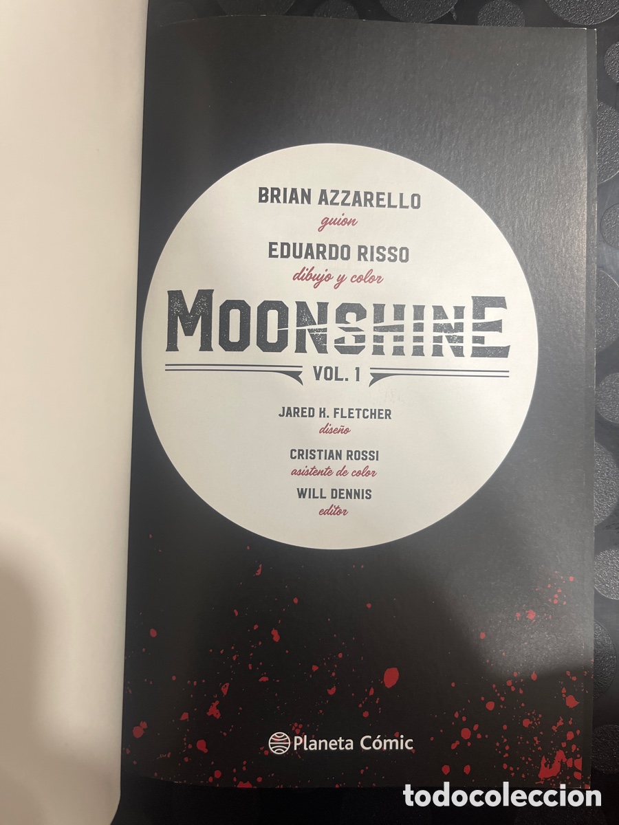 C&oacute;mics: MOONSHINE VOL.1 de BRIAN AZZARELLO y EDUARDO RISSO IMAGE ( 2018/&hellip; ) - Foto 3