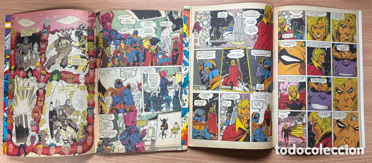 C&oacute;mics: 2 comics Marvel: La guerra del infinito. 48 pag - Foto 2