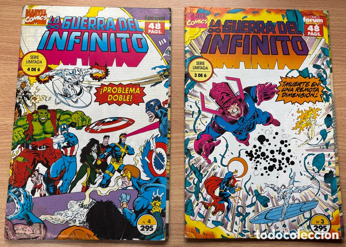 C&oacute;mics: 2 comics Marvel: La guerra del infinito. 48 pag - Foto 1